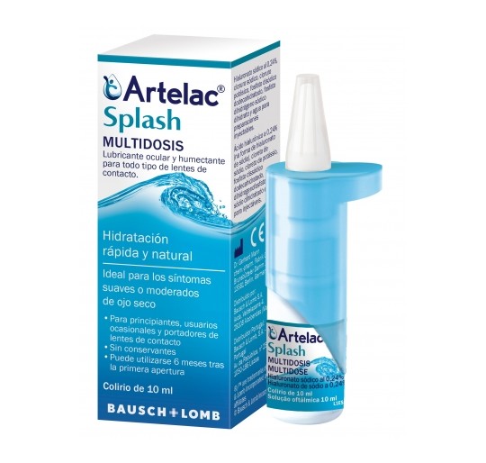 ARTELAC SPLASH MULTIDOSIS 10 ML