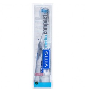 CEPILLO DENTAL ADULTO VITIS COMPACT MEDIO