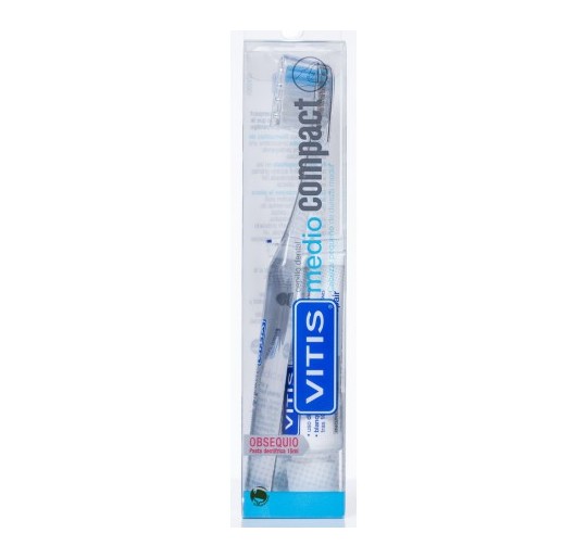 CEPILLO DENTAL ADULTO VITIS COMPACT MEDIO