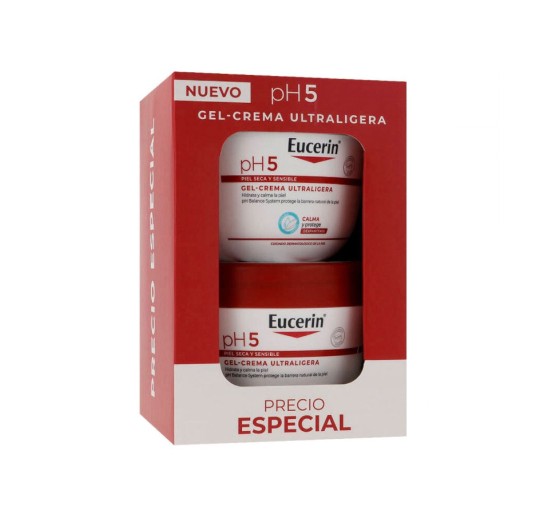 EUCERIN DUPLO GEL CREMA ULTRALIGERA 2 X 350 ML