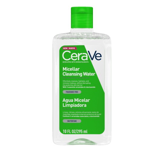 CERAVE AGUA MICELAR LIMPIADORA 1 ENVASE 295 ML