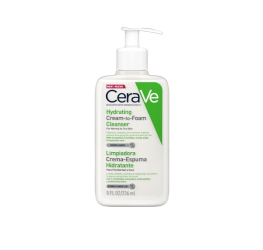 CERAVE LIMPIADORA CREMA ESPUMA HIDRATANTE 1 ENVA