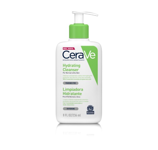 CERAVE LIMPIADORA HIDRATANTE 1 ENVASE 236 ML