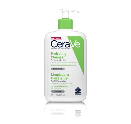 CERAVE LIMPIADORA HIDRATANTE 1 ENVASE 473 ML