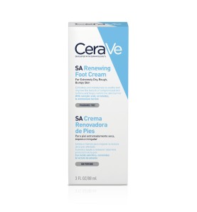 CERAVE SA CREMA RENOVADORA PIES 1 ENVASE 88 ML