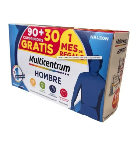 MULTICENTRUM HOMBRE 90 COMPRIMIDOS + 30 COMPRIMI