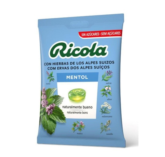 RICOLA CARAMELOS SIN AZUCAR 1 BOLSA 70 G SABOR M