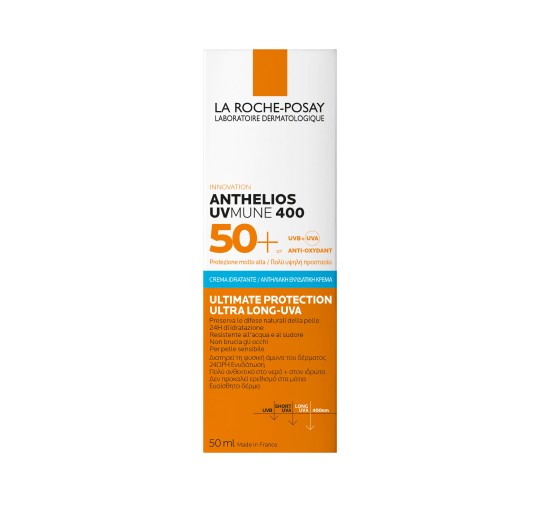 ANTHELIOS CREMA HIDRATANTE SPF 50+ 1 BOTE 50 ML