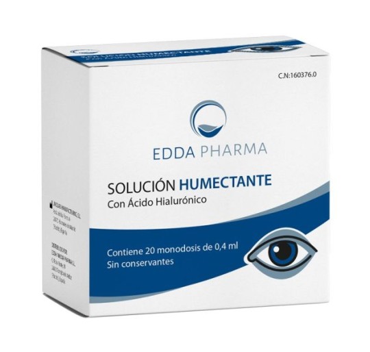 EDDA SOLUCION HUMECT.0,4ML 20U