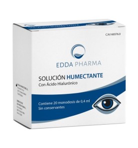 EDDA SOLUCION HUMECT.0,4ML 20U