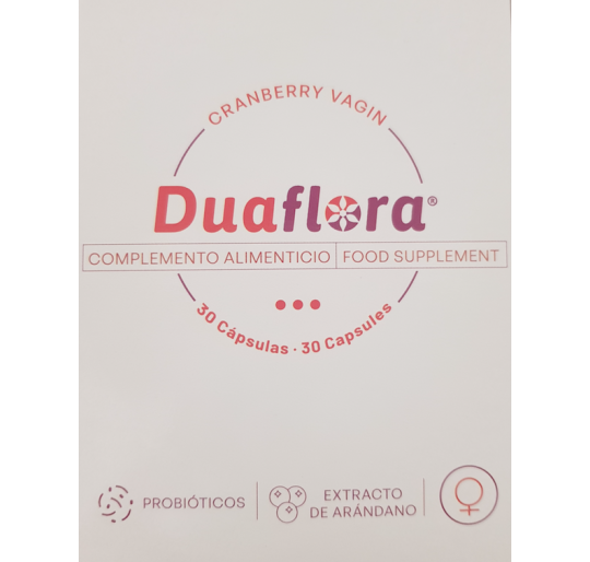 DUAFLORA CRANBERRY VAGIN 30 CAPSULAS