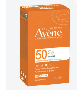 AVENE ULTRA MAT FLUIDO SPF 50+ 1 ENVASE 50 ML