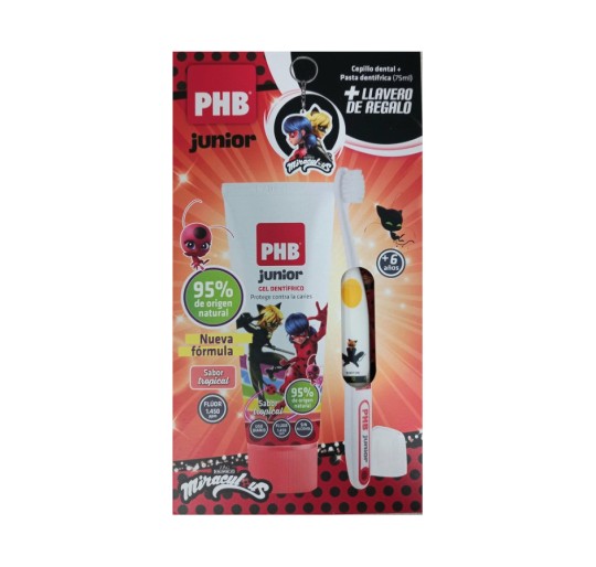 PACK PHB JUNIOR CEPILLO PLUS JUNIOR + PASTA FRES