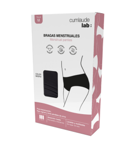 CUMLAUDE BRAGA MENSTRUAL TALLA L