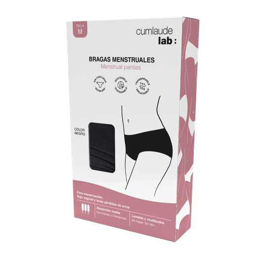 CUMLAUDE BRAGA MENSTRUAL TALLA M