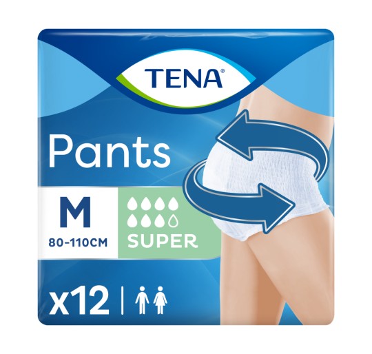 INCON TENA PANTS SUPER MDNO.12