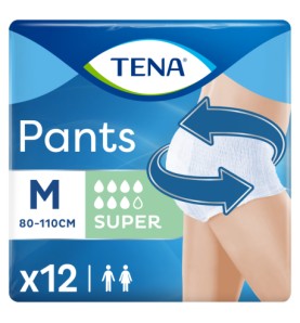 INCON TENA PANTS SUPER MDNO.12