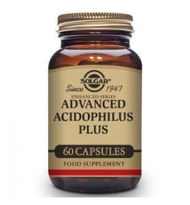 SOLGAR ADVANCE ACIDOPHILUS PLUS 60 CAPSULAS VEG