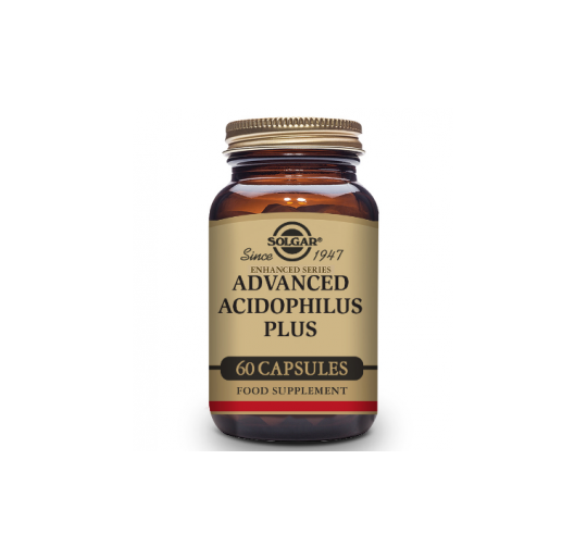 SOLGAR ADVANCE ACIDOPHILUS PLUS 60 CAPSULAS VEG