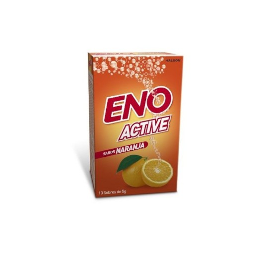 ENO ACTIVE 10 SOBRES 5 G SABOR NARANJA