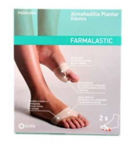 ALMOHADILLA DOLOR PLANTAR DOBLE FARMALASTIC