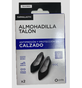 ALMOHADILLA TALON CALZADO DOBLE FARMALASTIC