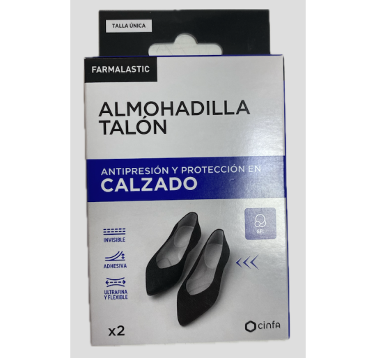 ALMOHADILLA TALON CALZADO DOBLE FARMALASTIC