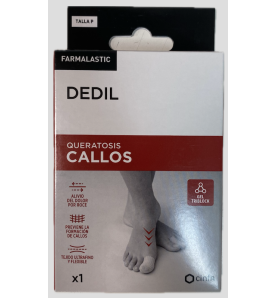 DEDIL CALLOS FARMALASTIC 1 UNIDAD TALLA PEQUEÑA