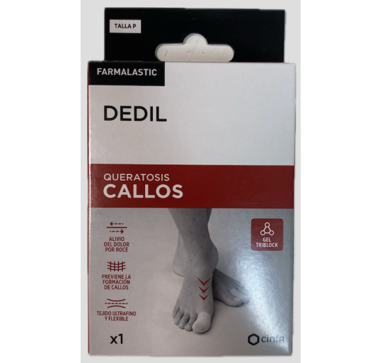 DEDIL CALLOS FARMALASTIC 1 UNIDAD TALLA PEQUEÑA