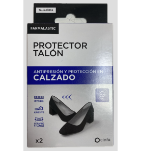 PROTECTOR TALON CALZADO FARMALASTIC 2U T.UNICA