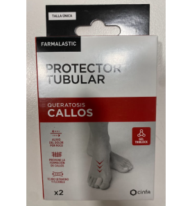 PROTECTOR TUBULAR CALLOS FARMALASTIC 2 UNIDADES