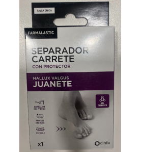 SEPARADOR CARRETE CON PROTECTOR FARMALASTIC 1 UN