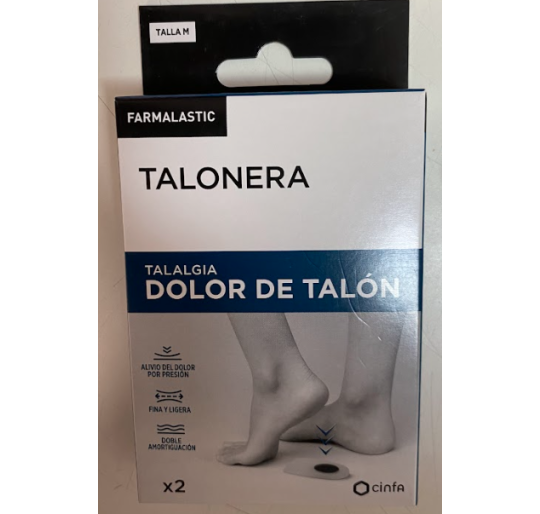 TALONERA DOLOR TALON FARMALASTIC 2U TALLA M