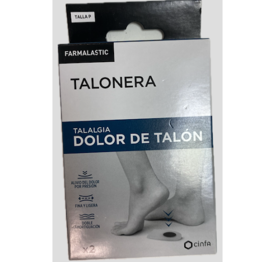 TALONERA DOLOR TALON FARMALASTIC 2U TALLA PEQ