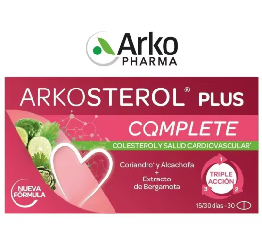 ARKOSTEROL PLUS COMPLETE 30 COMPRIMIDOS