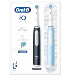 CEPILLO DENTAL ELECTRICO ORAL-B IO3 DUO MATT ICE