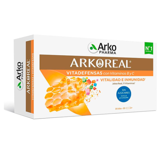 ARKOREAL JALEA VITADEFENSAS VIT.C Y D 20 AMP