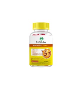 AQUILEA MAGNESIO GUMMIES 60 GOMINOLAS SABOR MORA