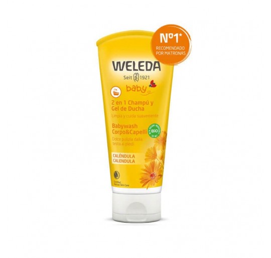 WELEDA CHAMPU Y GEL DE DUCHA CALENDULA 200 ML