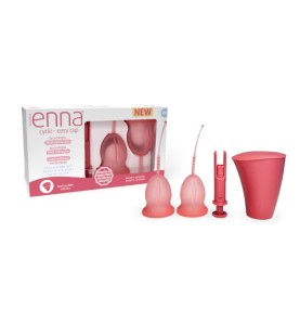 COPA MENSTRUAL ENNA CYCLE EASY KIT 2UD TALLA S