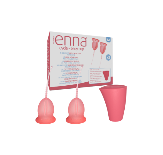 COPA MENSTRUAL ENNA CYCLE EASY TALLA M 2UD + EST