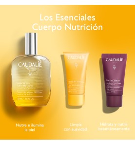 CAUDALIE COFRE HUILE SOLEIL + GEL + LOCION