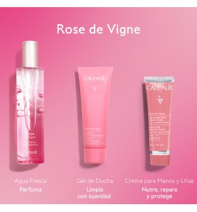 CAUDALIE EAU ROSE DE VIGNE + GEL + MANOS