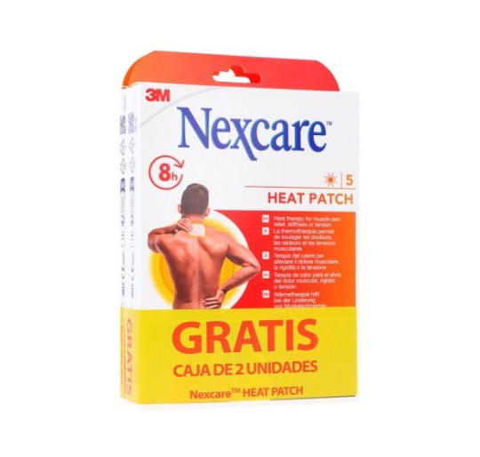 NEXCARE PARCHE CALOR 5+2 GRATIS