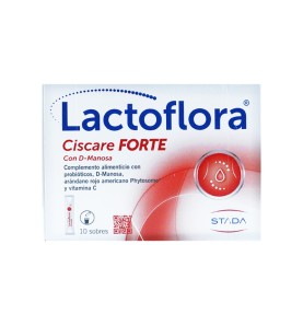 LACTOFLORA CISCARE FORTE 10 SOBRES SABOR LIMON