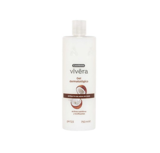VIVERA GEL CON EXTRACTO DE COCO 750ML