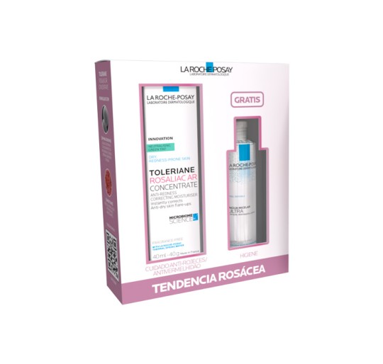 LAROCHE TOLERIANE ROSALIAC AR PACK A.MICELAR 40M