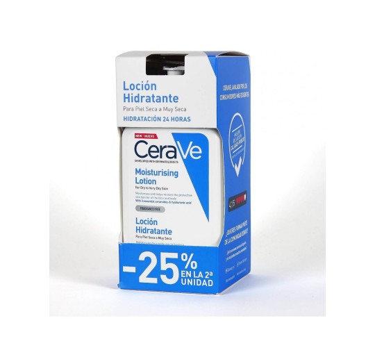 CERAVE DUPLO LOCION HIDRATANTE -25%