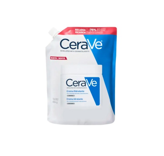 CERAVE CREMA HIDRATANTE 1 ENVASE 473 ML RECARGA