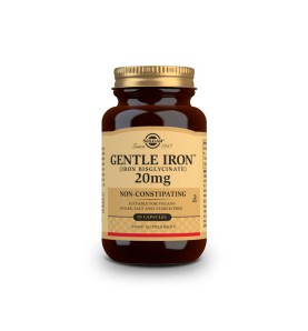 SOLGAR HIERRO GENTLE 20MG  90C